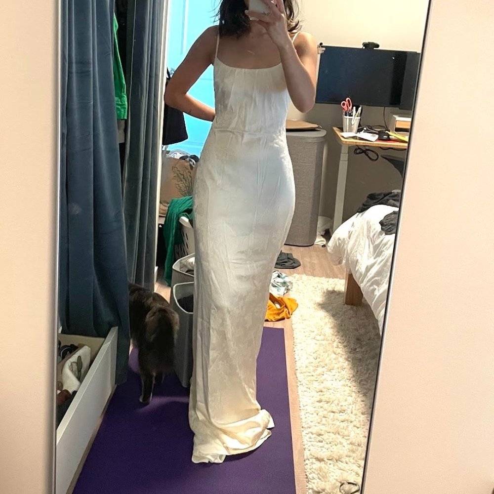 NWT Reformation Allium Ivory Dress